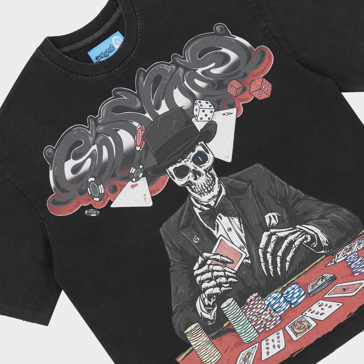 GODSPEED MEN'S HIGH STAKES T-SHIRT NG BLACK