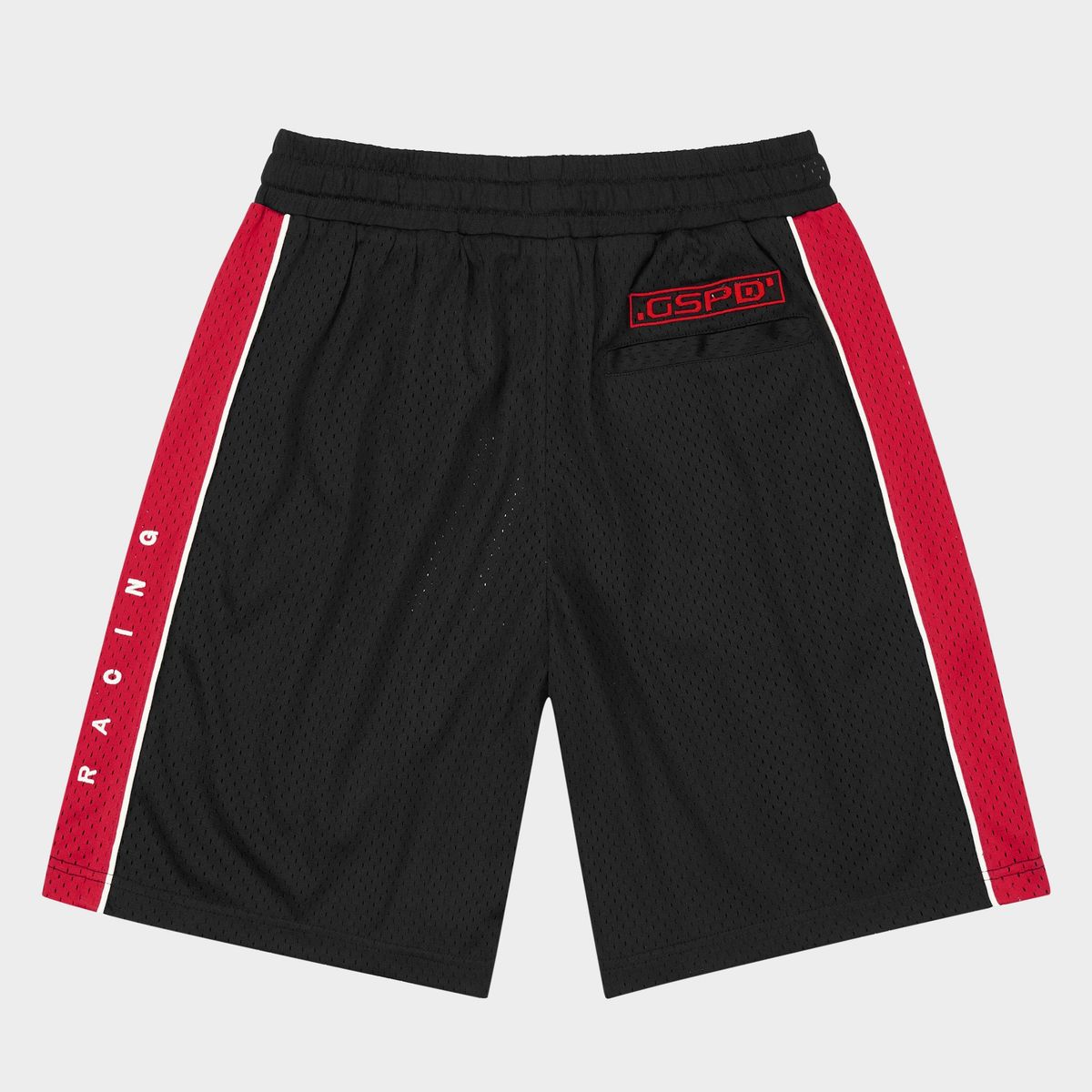 GOODSPEED MEN'S GRC M.O SHORTS BLK/RED