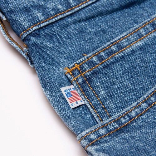 America250 100% Cotton Relaxed Fit Jeans w/ Gusset