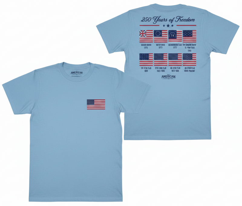 Heavyweight 250 Years of Freedom T-Shirt *Tall